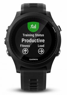 Часы Garmin Forerunner 935 HRM Tri черные с черным ремешком