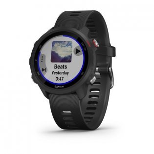 Часы Garmin Forerunner 245 Music HR FRNR245-HR-WF-BLK