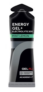 Гель Gel4u Energy Gel + Electrolyte 60 ml Лимон - Мята G4U-ELT-LMMNT