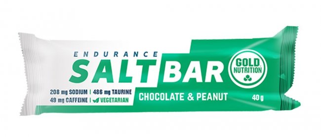 Батончик Gold Nutrition Endurance Salt 40 g Шоколад - Арахис EC58889