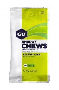 Конфеты Gu Energy Chews 60 g Соленый лайм 124860