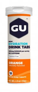 Таблетки Gu Hydration Drink Tab 12 табл Апельсин 123140