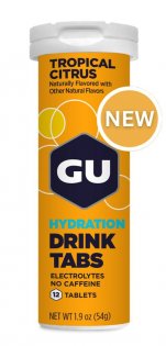 Таблетки Gu Hydration Drink Tab 12 табл Тропический цитрус 124918