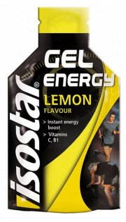 Гель Isostar Energy Lemon саше объемом 35 g со вкусом лимона