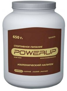 Напиток Powerup Изотоник Ваниль 650 g, Натрий, Калий, Магний, Кофеин PUPI-650g-4