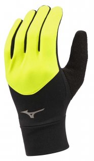 Перчатки Mizuno Warmalite Glove артикул J2GY75011 45 желтые с черным