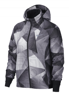 Куртка Nike Hooded Printed Running Jacket W 929119 010