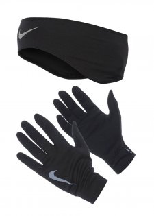 Перчатки Nike Running Dri-Fit Headband/Gloves Set N.RC.02.001 001