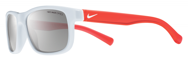 Спортивные очки Nike Vision Champ белая оправа и логотип, розовые дужки