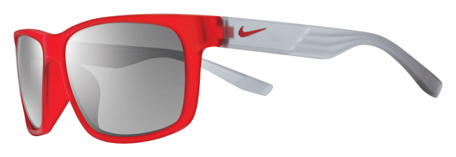 Спортивные очки Nike Vision Cruiser Team красная оправа и логотип, серые дужки