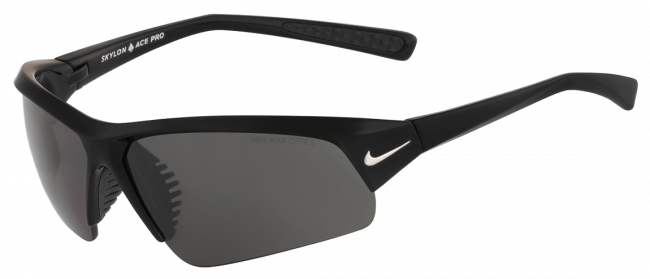 Спортивные очки Nike Vision Skylon Ace Pro черная оправа и дужки, серые линзы