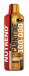 Напиток Nutrend Carnitine 100000 Лимон 1000 ml N-CRNTN100000-LMN