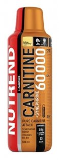 Напиток Nutrend Carnitine 60000+Synephrine 500 ml со вкусом желтой малины