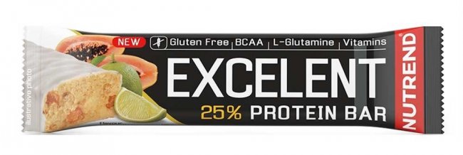 Батончик Nutrend Excelent Protein Bar 85 g Лайм-Папайя N-EPB85-L-P