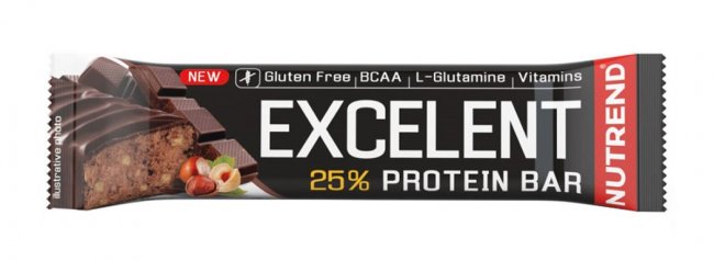 Батончик Nutrend Excelent Protein Bar 85 g Шоколад с орехами N-EPB85-CH-N
