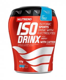 Напиток Nutrend Isodrinx 420 гр. Голубая малина + Кофеин ISDRNX420-BR