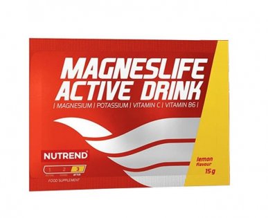 Напиток Nutrend MagnesLife Active Drink Лимон 15 g N-ML15-LN
