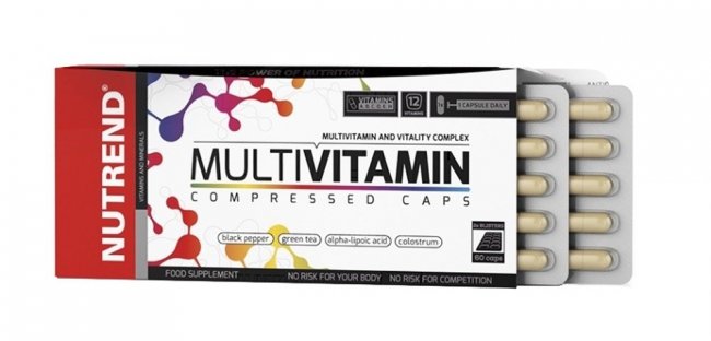 Таблетки Nutrend Multivitamin 60 капс N-MLVTN60