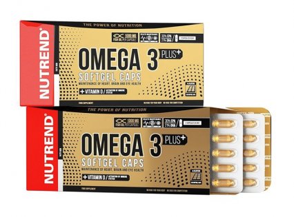 Таблетки Nutrend Omega 3 Plus Softgel 120 капс N-OMG120