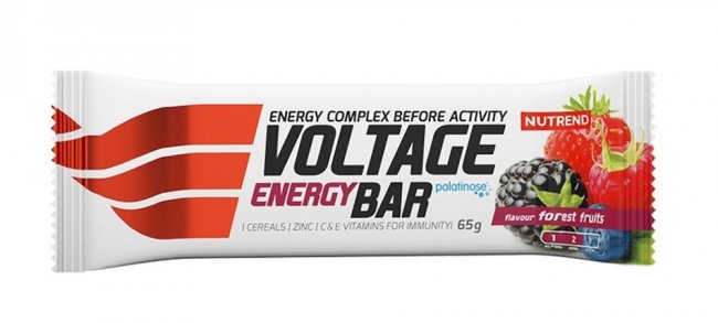 Батончик Nutrend Voltage Energy Bar 65 g Лесная ягода N-VEB65-FB