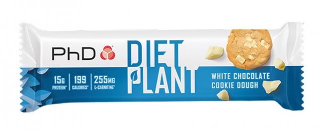 Батончик PhD Diet Plant 55 g Белый шоколад PhD-DP-WCH