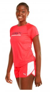 Футболка Puma Run Logo Short Sleeve Tee W 520833 34