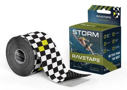 Тейп Ravetape Storm Race on white RVTS-RACE-55