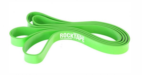 Эластичная лента Rocktape RockBand (30 lbs - 14 кг) 2144-GRN