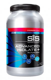 Напиток Sis Advanced Isolate+ 1000 g Клубника SIS-AI1000-STR
