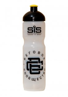 Фляжка Sis Беговое сообщество 400 ml SIS-BS-BLK