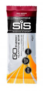 Батончик Sis GO Energy Mini Bar + Caffeine 40 g Красные ягоды SIS-GOEMB-CFFN-RDBR