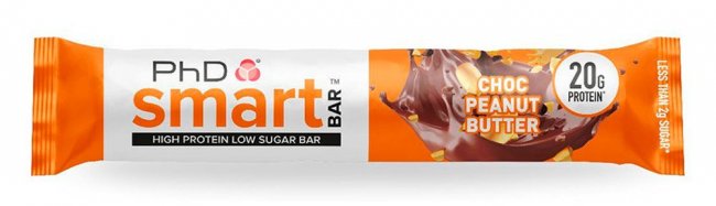 Батончик PhD Smart Bar 64 g Шоколад - Арахисовое масло PhD-PSB-СPB