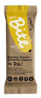 Батончик Take а Bite Спорт Арахис - Банан артикул BT-04