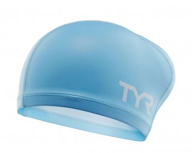 Шапочка для плавания TYR Long Hair Silicone Comfort Swim Cap W LSCCAPLH 450