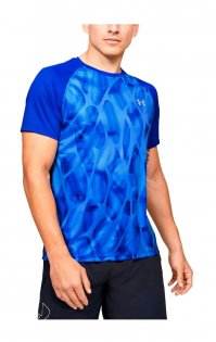 Футболка Under Armour UA Qualifier Iso-Chill Printed Run Short Sleeve 1350133-464