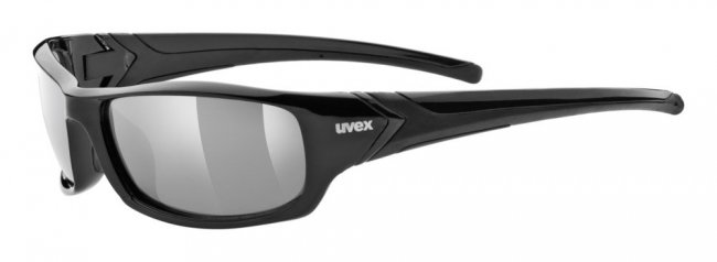 Очки Uvex Sgl 211 черные с серыми линзами артикул 0618.2250