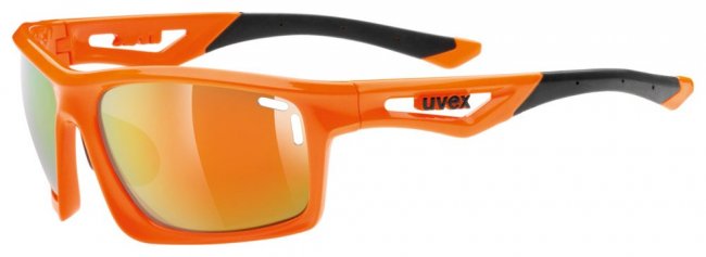 Очки Uvex Sportstyle 700 с оранжевыми линзами и оправой артикул 0868.3316
