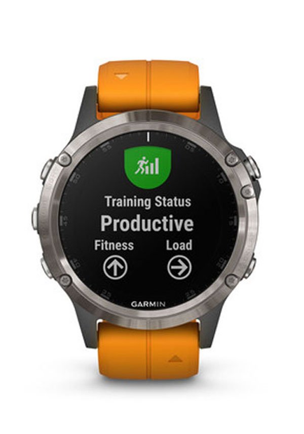 Garmin Fenix 5 Plus Sapphire HR Titan RunLab