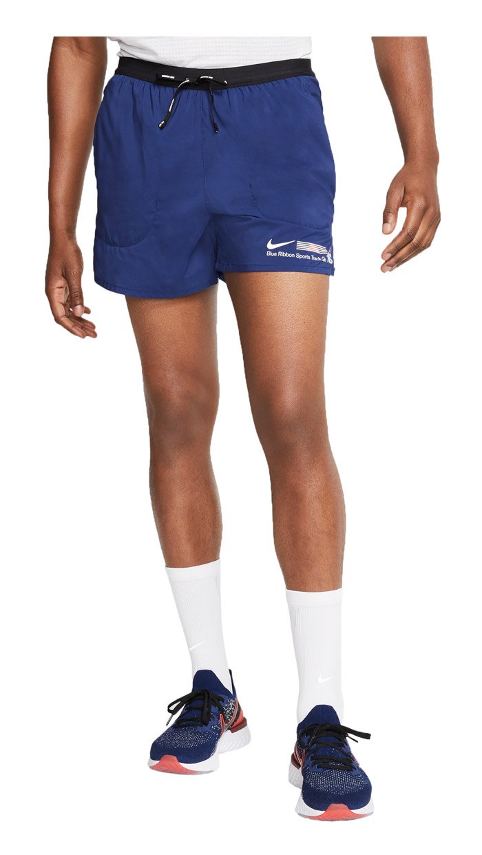 Nike 5 Flex Stride Blue Ribbon Sports Shorts RunLab