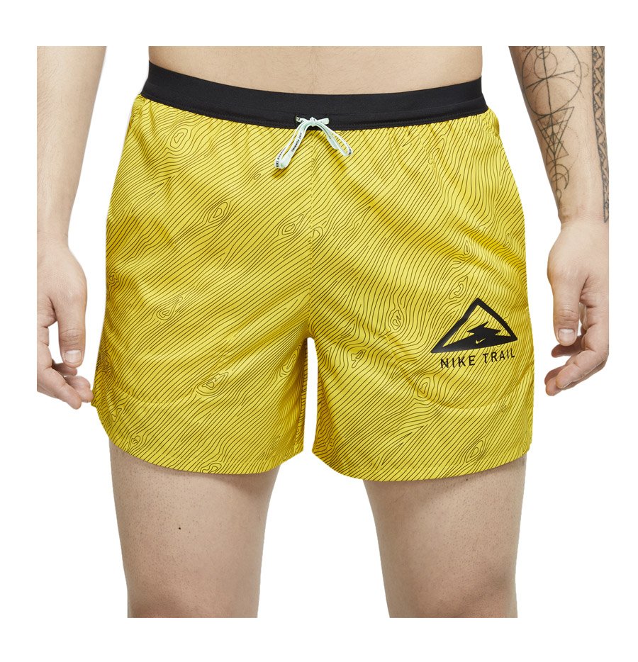 Nike trail shorts yellow Sale