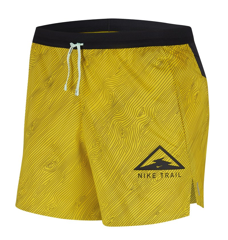 Nike trail shorts yellow Sale