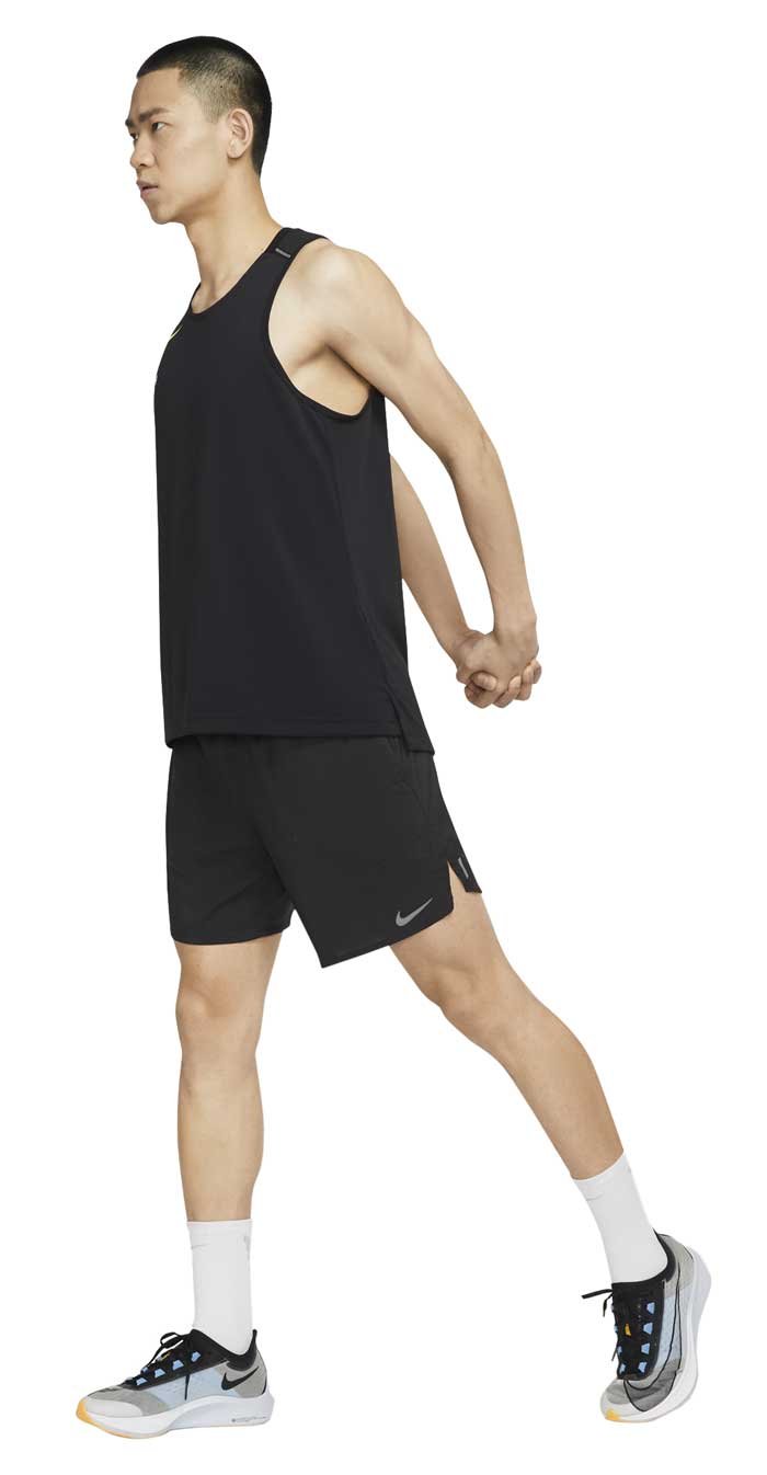 Flex stride men's 18cm (approx.) brief-lined running shorts shop