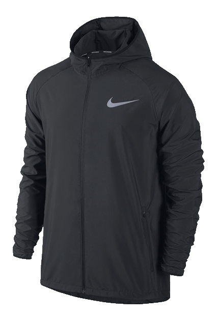 essential hooded running jacket