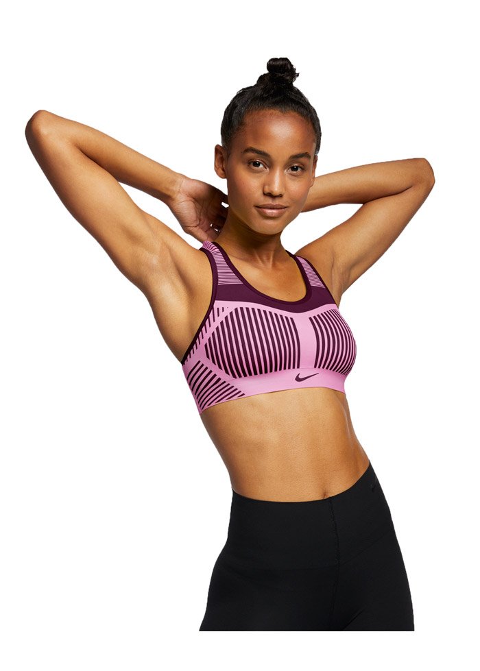 Nike FE NOM Flyknit High Support Sports Bra W RunLab
