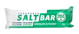 Батончик Gold Nutrition Endurance Salt 40 g Шоколад - Арахис
