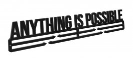 Вешалка для медалей Medaller Anything Is Possible