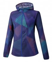 Куртка Mizuno Printed Hoodie Jacket W