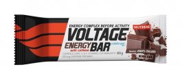 Батончик Nutrend Voltage Energy Bar 65 g Темный шоколад с кофеином