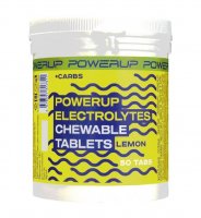 Таблетки Powerup Electrolytes Chewable Tablets 50 табл Лимон