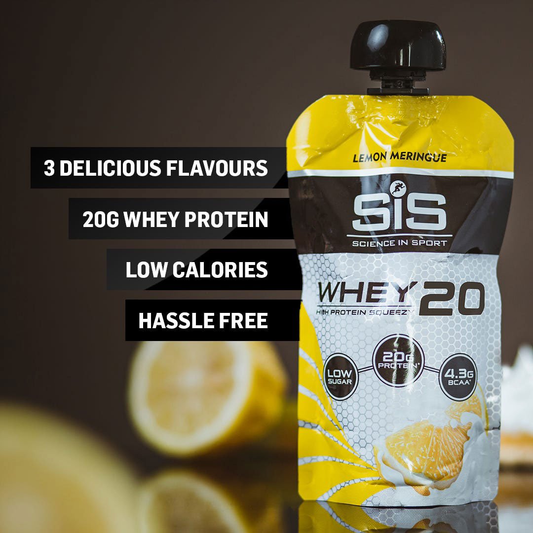 Купить гель Sis WHEY20 110 ml Лимон | Интернет-магазин RunLab